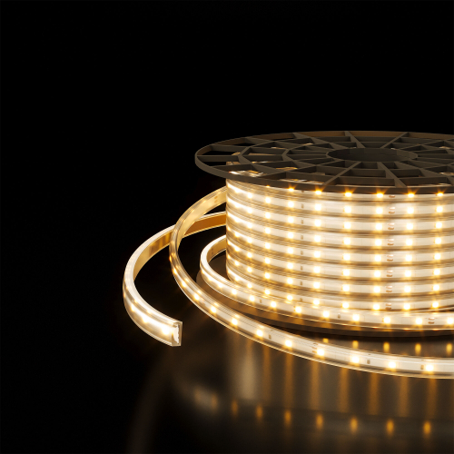 Купить Светодиодная лента 220 В 8 Вт/м 60 Led/м 2835 IP65, дневной белый 4200K, 50 м Лента светодиодная 220V 8W 60Led 2835 IP65 дневной белый, 50 м