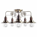 Потолочная люстра Arte Lamp SAILOR A4524PL-5AB