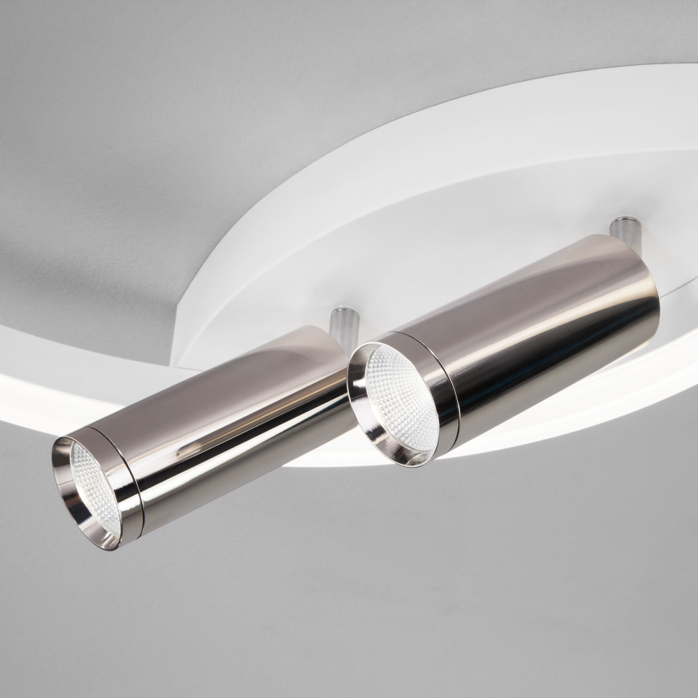 Умный потолочный светильник Eurosvet Luminari 90247/3 90247/3 белый/хром Smart