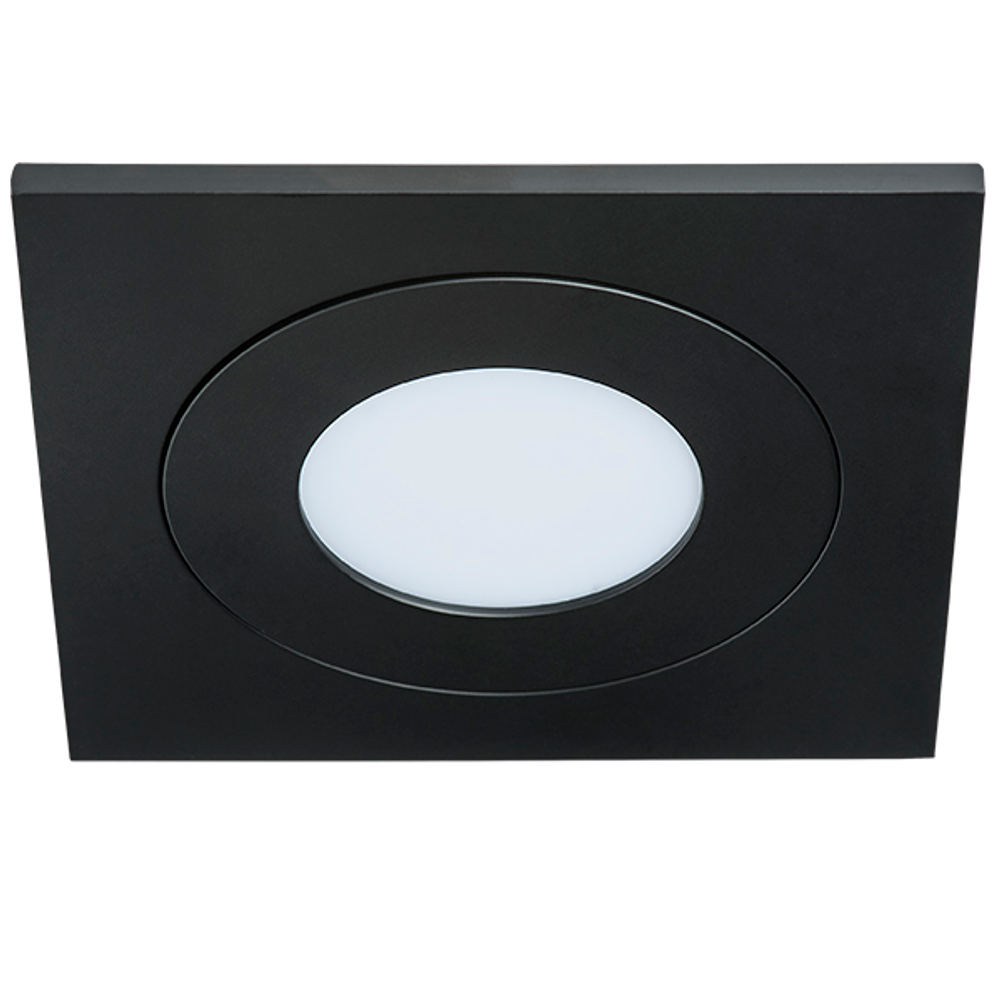 212187 Светильник LEDDY QUAD LED 3W 240LM ЧЕРНЫЙ 3000K