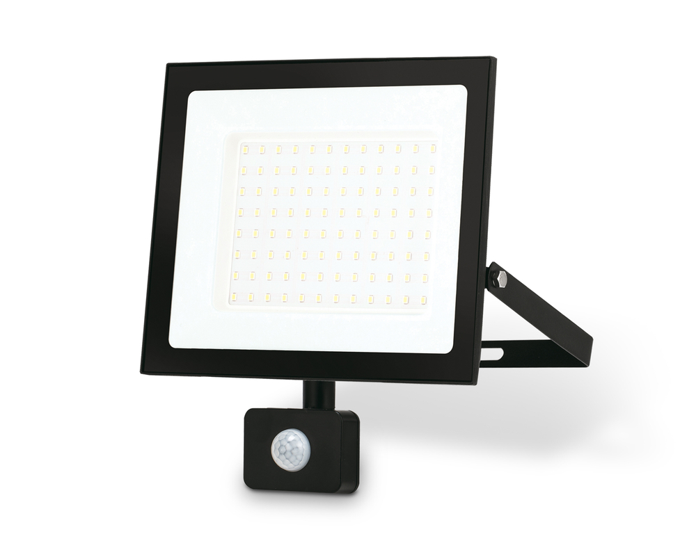 ST8118 BK черный IP65 LED 6500K 100W 208*178*31