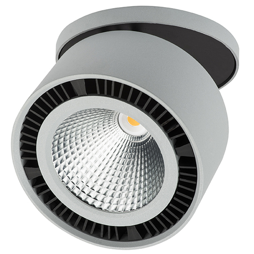 Купить 213849 Светильник FORTE INCA LED 40W 3400LM 30G СЕРЫЙ 3000K