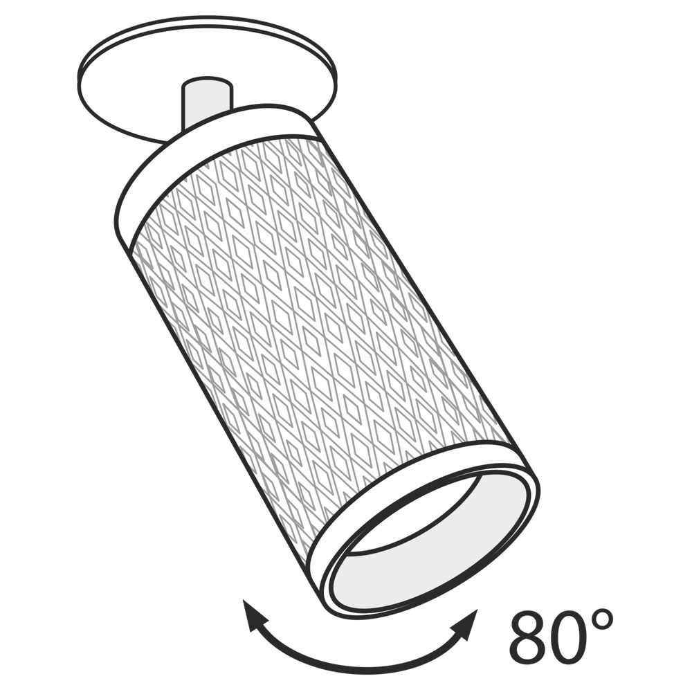 Потолочный светильник Technical C037CL-01W