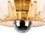 809003 Люстра CELESTA 1х6W (led) E14 ЯНТАРЬ/БЕЛЫЙ