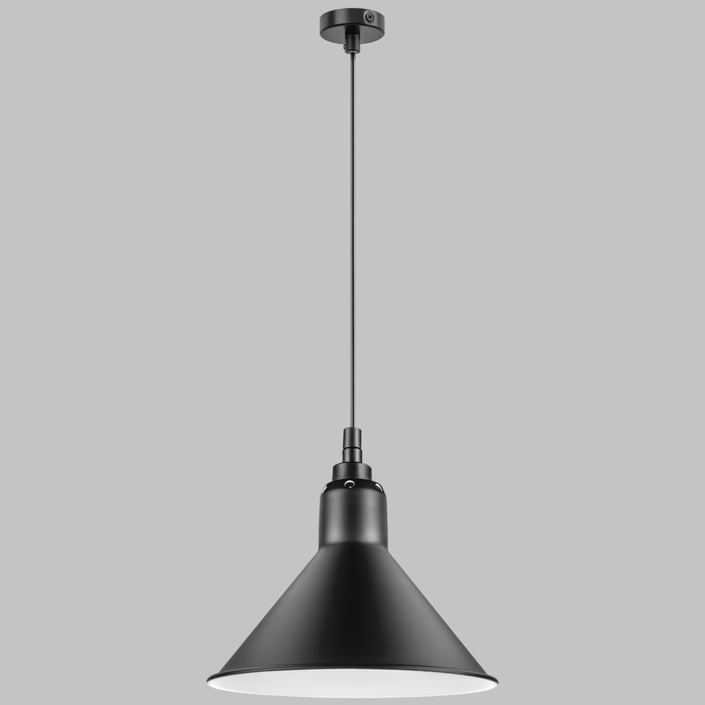 765027 Люстра LOFT 1х40W E14 ЧЕРНЫЙ