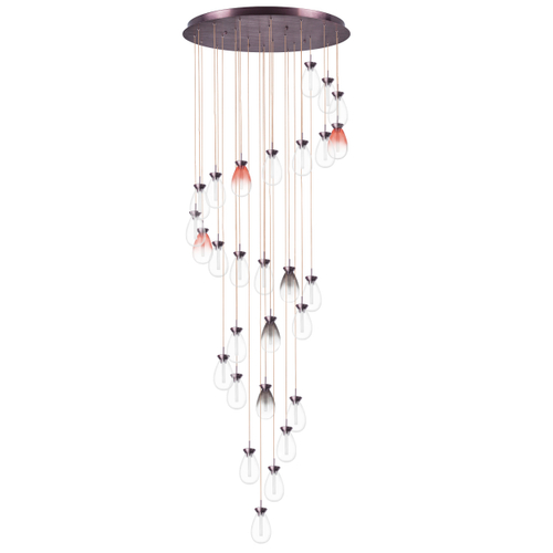 Купить 805289 Люстра COLORE LED 28х4W 5600LM КОФЕЙНЫЙ/МУЛЬТИКОЛОР 3000K