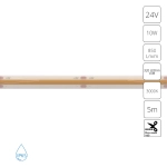 Светодиодная лента 24V 10W/m 3000К 5м IP65 Arte Lamp AQUA LANE A2432008-04-3K