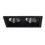 Точечный встраиваемый светильник Arte Lamp PRIVATO A7007PL-2BK