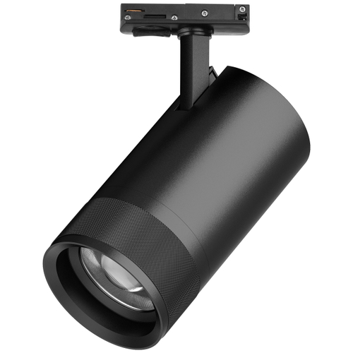 Купить C4407SS Светильник CANNO PRO д/треков BARRA LED 40W 2800LM 20-55G ЧЕРНЫЙ 2700-4200-6000K IP20 с тонким адаптером (304407 + 592007-SS)