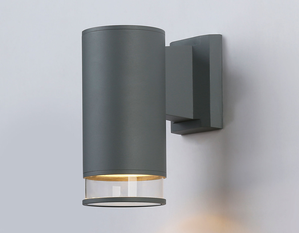 ST3818 GR/CL серый/прозрачный IP54 GU10 max 35W 187*90*160