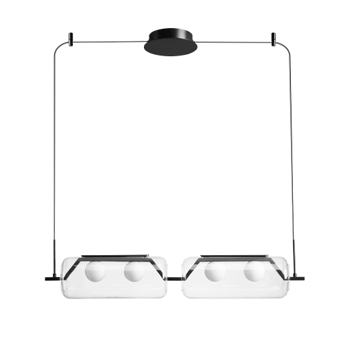 Купить Подвесной светильник Arte lamp GENEVA A2341SP-4BK