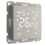 Умный сенсорный терморегулятор Werkel Wi-Fi 3500W IP20 W1151217 дымчатый