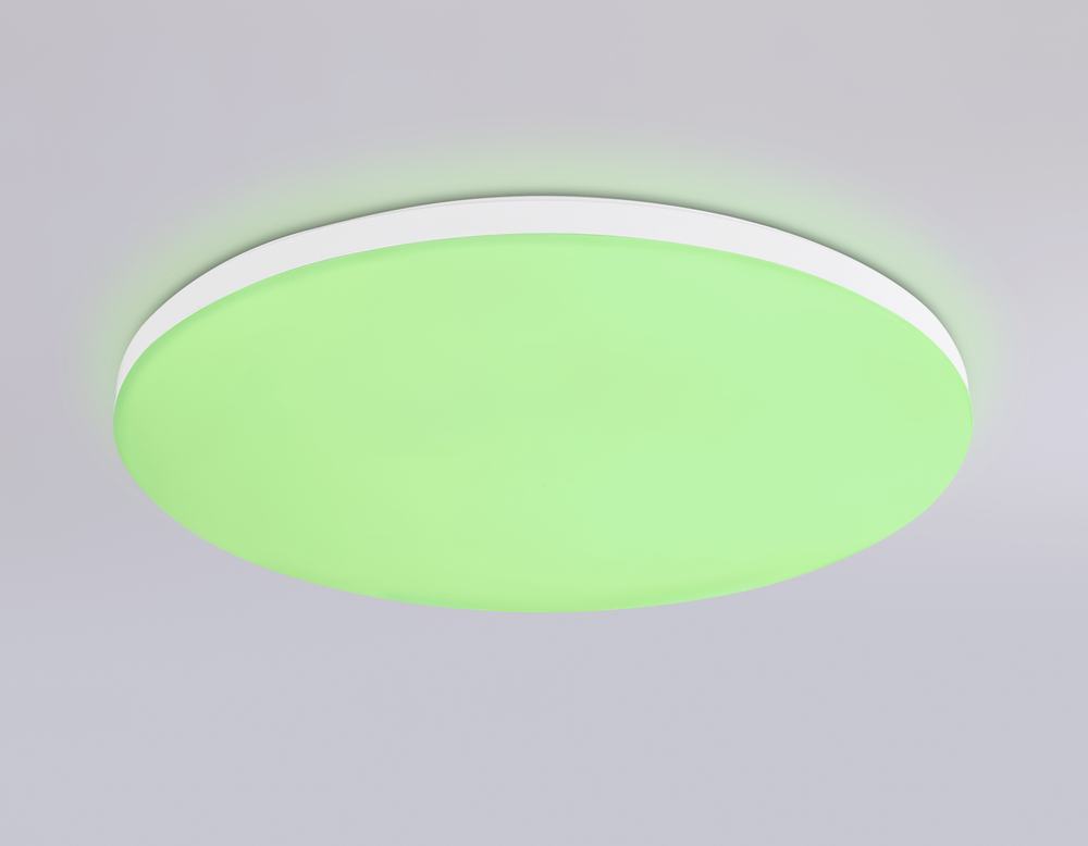FZ2001 WH белый IP54 20W 3000K-6500K+RGB Wi-Fi Алиса/Tuya/Smart Home/Alexa D300*55 (ПДУ ИК)