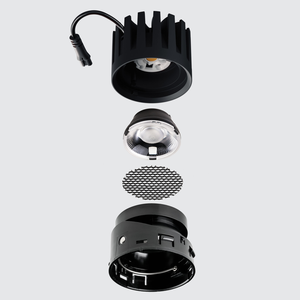 075094 Светодиодный модуль STELLA PRO LED 7W/12W 882/1510LM 15/24/36/50G ЧЕРНЫЙ 4000K