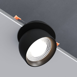Светильник встраиваемый поворотный светодиодный Uno 8W 4000K черный 25092/LED
