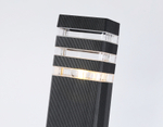 ST2588 BK/CL черный/прозрачный IP54 E27 max 40W 110*65*800