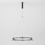 Esthetic Magnetic Шинопровод с тросовыми креплениями Round черный ⌀800 85138/00