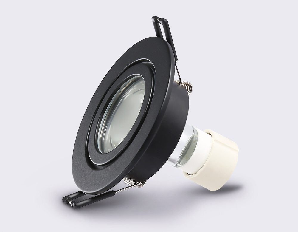 TN1151 BK черный IP44 GU5.3 D85*28