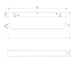 Умный трековый светильник 12W 2700-6500K Dim Kos Slim Magnetic 85082/01