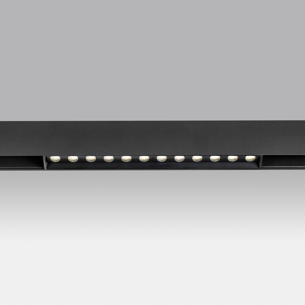 259147 Светильник 48V д/трека UNO LED 10W 800LM 24G ЧЕРНЫЙ МАТОВЫЙ 4000K