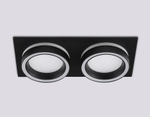 TN52424/2 BK/FR черный/белый матовый GX53 max 12W 210*105*45