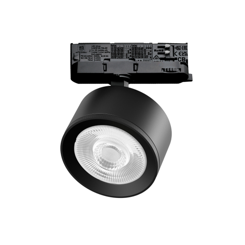 Купить A5547QT60G Светильник ALTA PRO для трековой системы Quattro LED 15W 1700LM 60G ЧЕРНЫЙ 4000K с адаптером (215547 + 594037 + 215504)