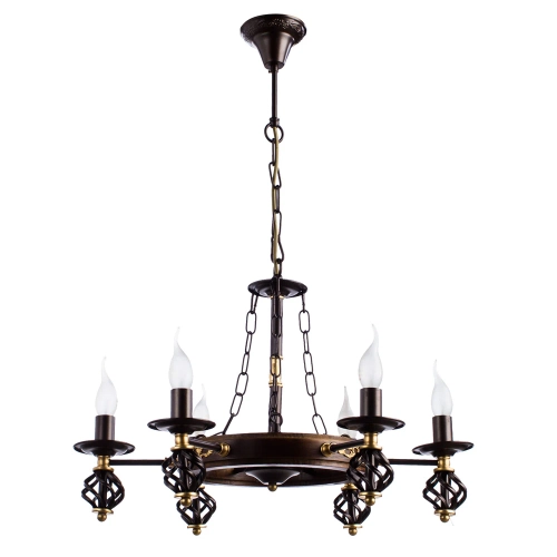 Купить Подвесная люстра Arte Lamp CARTWHEEL A4550LM-6CK