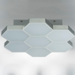 750074 Люстра потол FAVO LED-35W 1680LM Серебро 4000K