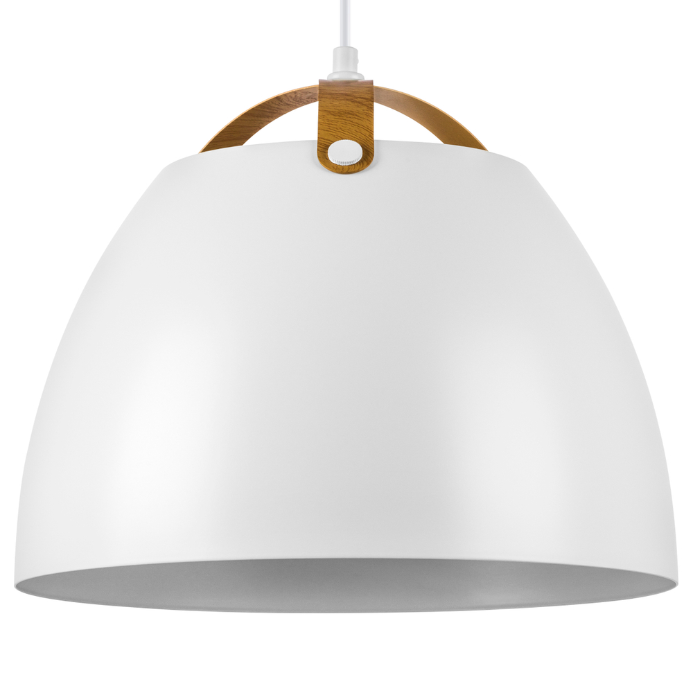 765046 Люстра LOFT 1х20W E27 БЕЛЫЙ IP20