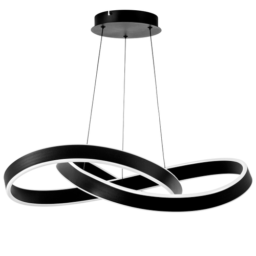 Купить 749487 Люстра SATURNO LED 60W 2760LM ЧЕРНЫЙ 3000K