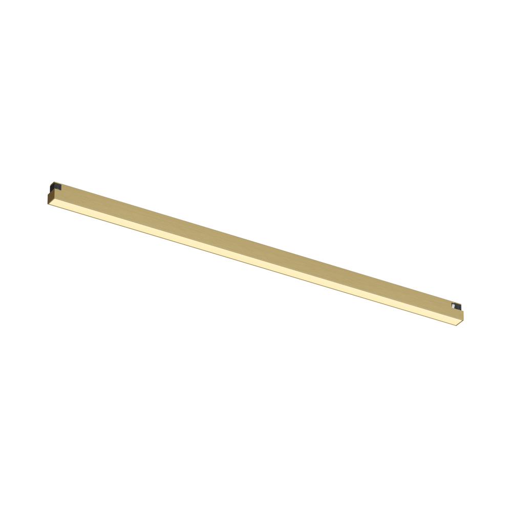 DK5752-SB Светильник для трека SHINE LINEAR со светодиодом, L601*W19*H27, 48V DC, 24W, RA?90, 3000K, IP20, сатинированная латунь, алюминий