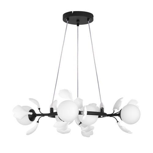 Купить 799067 Люстра CERAMO BW 6х6W(led) G9 ЧЕРНЫЙ/БЕЛЫЙ