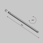 Светильник Technical C149CL-L900-24W3K-B