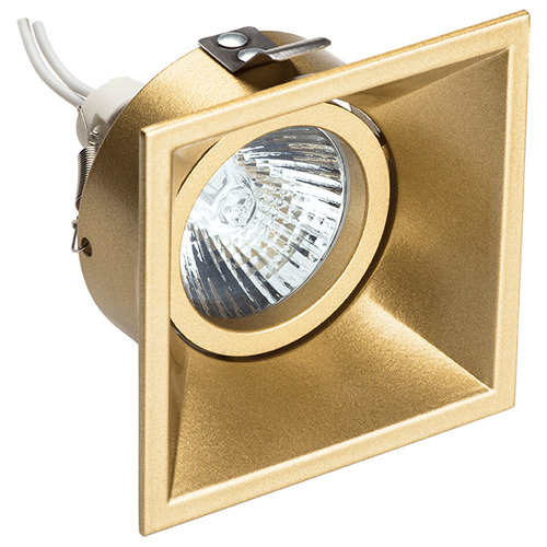 Купить 214503 Светильник DOMINO QUADRO MR16 ЗОЛОТО
