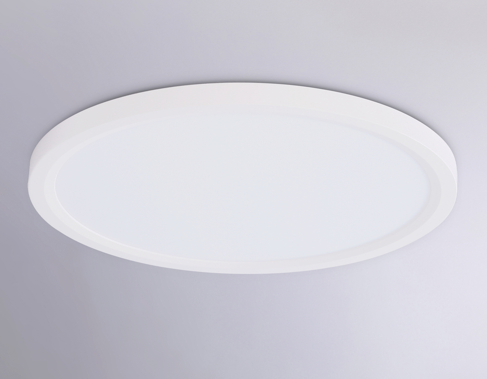 FZ1905 WH белый IP54 26W 3000K-6500K CCT-переключатель D370*25 (Без ПДУ)