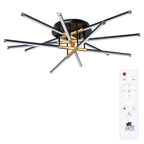 Купить Потолочная люстра Arte Lamp FERNANDO A2199PL-6BK