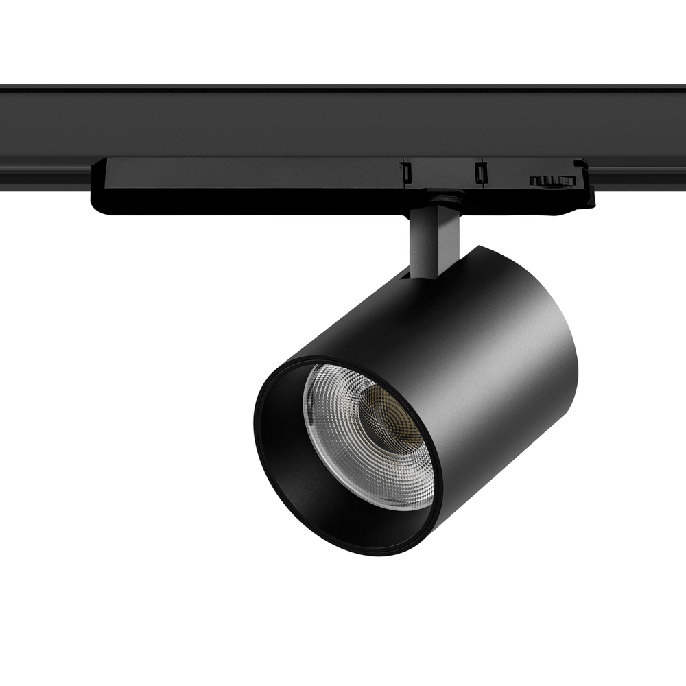 A5447TRIAC Светильник ALTA BASE для трековой системы Quattro с управлением TRIAC LED 35W 3176LM 24G ЧЕРНЫЙ 4000K с адаптером (215447 + 594057)