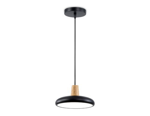 Купить FL4839 BK/WD черный/дерево 24W 3000-6000K D200*800 (без ПДУ)