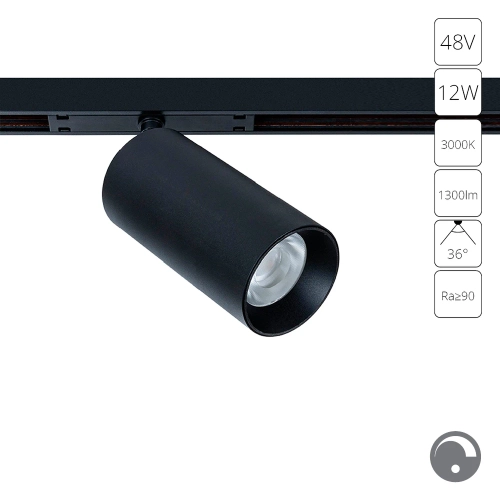 Купить Магнитный трековый светильник Arte Lamp OPTIMA 0.1-10V A7491PL-1BK