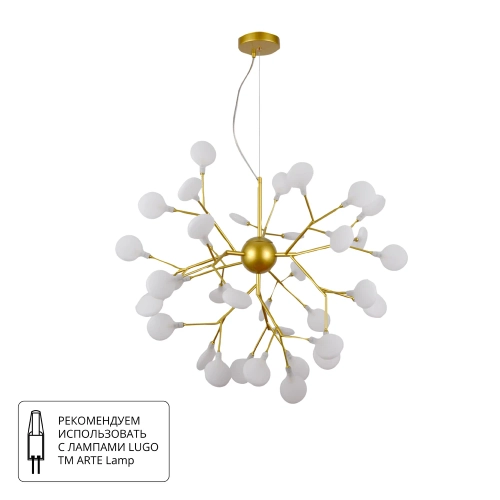 Купить Подвесная люстра Arte Lamp CANDY A7274SP-36GO