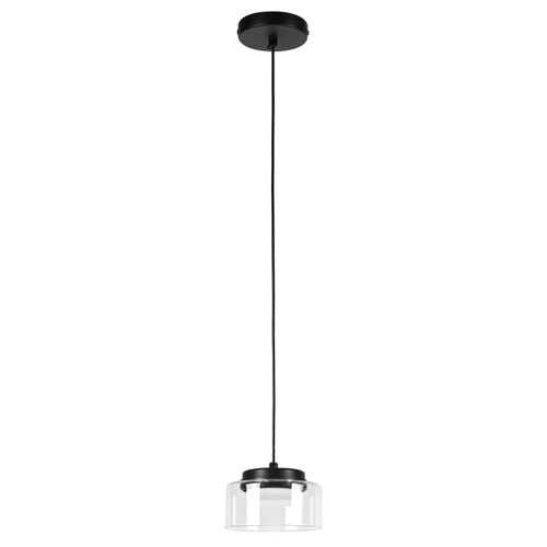 Купить 740117 Подвес FICO II 1х12W GX53 ЧЕРНЫЙ/ПРОЗРАЧНЫЙ
