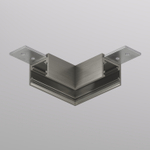TR5731-DN Угловой элемент для трека SHINE BASE 90° потолок-потолок, темный никель, алюминий
