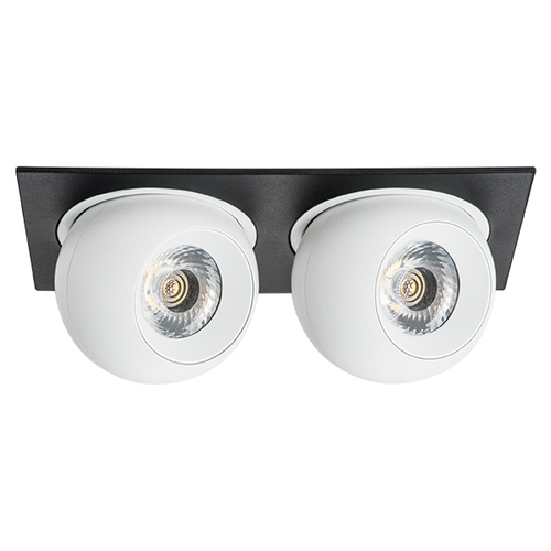 Купить i5276464 Светильник INTERO LED 9W*2 850LM*2 24G ЧЕРНЫЙ/БЕЛЫЙ 4000K (217527+217064+217064)