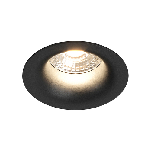 Купить DK3024-BK Встраиваемый светильник, IP 20, 10 Вт, GU5.3, LED, черный, пластик