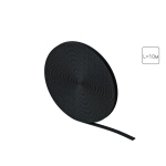 A801006 Токопроводящий текстильный ремень 10м черный OPTIMA-STRAP ACCESSORIES