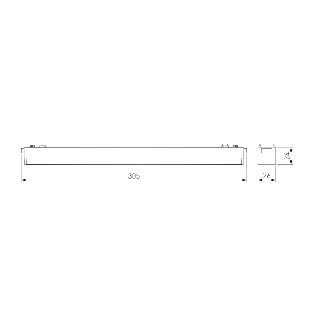 Трековый светильник 10W 4000K Vision Flat Magnetic 85088/01