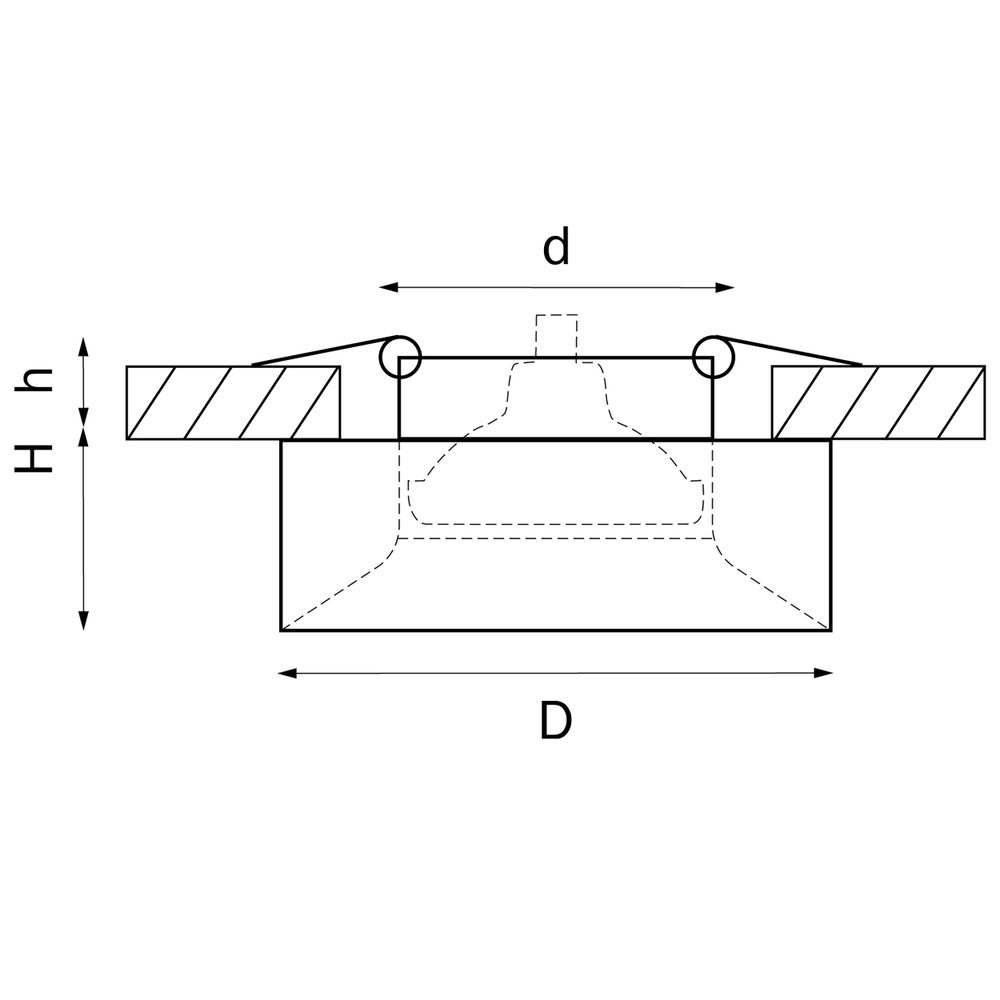 L01002120 Светильник LEVIGO MR16/HP16 БРОНЗА/БЕЛЫЙ МАТОВЫЙ (010021+510020)
