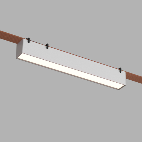 Купить DK5674-WH Cветильник для трека-ремня Belty Smart, серия Linear, со светодиодом, L323*W40*H45мм, 48V DC, 12W, RA90, 120°, 2700-6500K, IP20, белый, алюминий