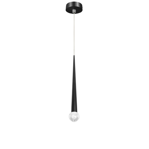 Купить 807007-2 Подвес PUNTO MINI с декоративной насадкой (шар) (807007+807000-2) LED 4W 282LM 24G ЧЕРНЫЙ 3CCT 3000/4000/6000K