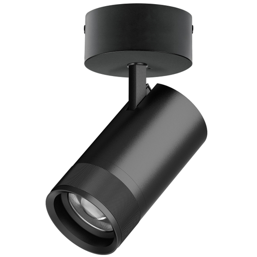 Купить C4407SO Светильник CANNO PRO накладной LED 40W 2800LM 20-55G ЧЕРНЫЙ 2700-4200-6000K IP20 с адаптером (304407 + 215017)